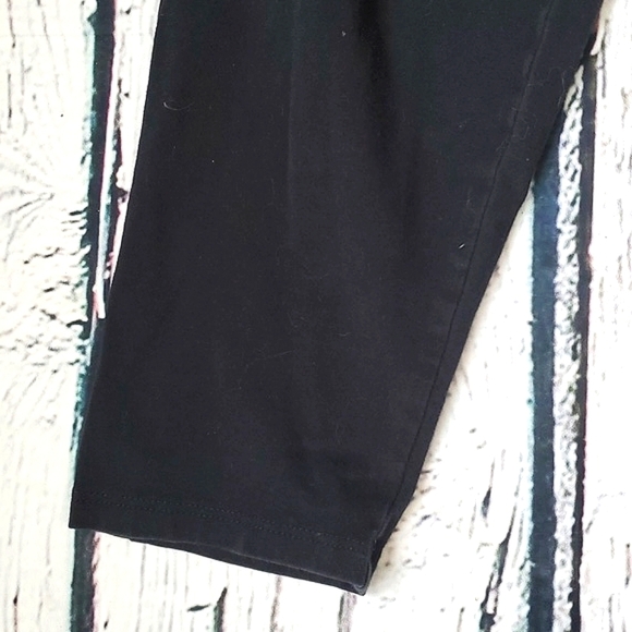 2018 Victoria's Secret PINK Classic Casual Black Full Length Leggings Sz Medium - Picture 4 of 14